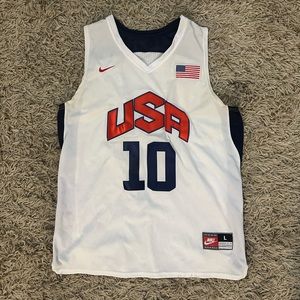 Vintage KOBE BRYANT Team USA Basketball Olympic Jersey - Size Large